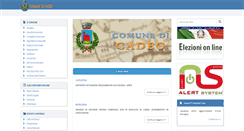 Desktop Screenshot of comune.cadeo.pc.it